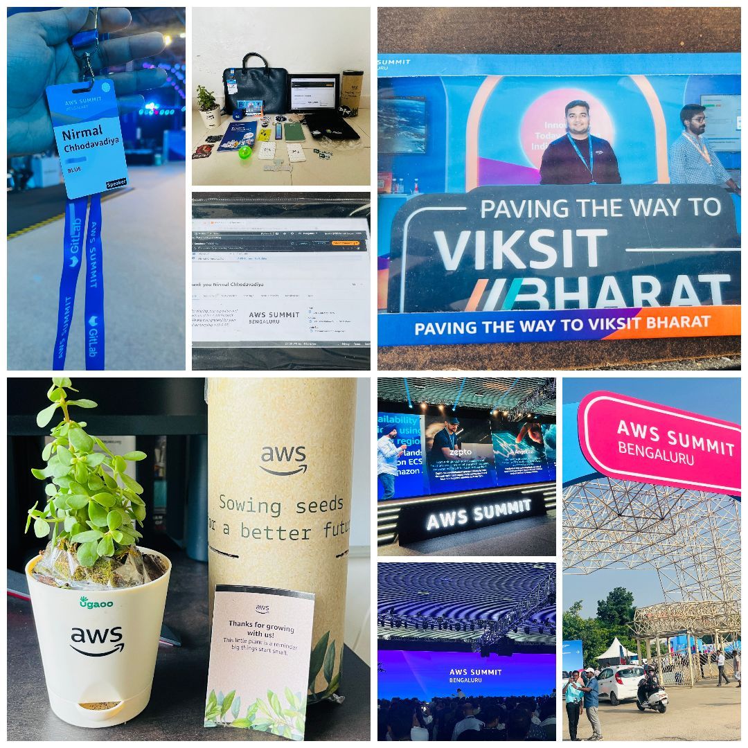 AWS Summit official speaker badge