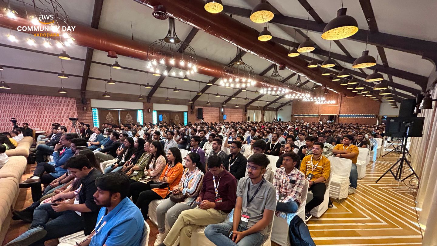 Community Day Vadodara — 600+ attendees